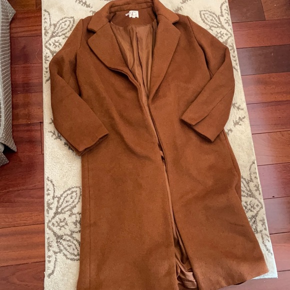 Brown trench coat - Picture 1 of 2